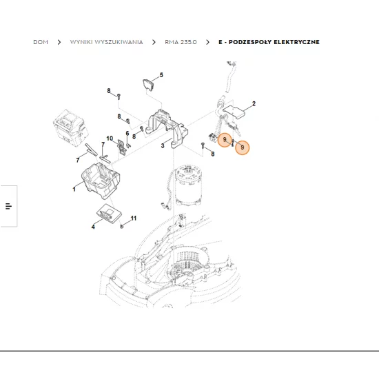 STIHL Śruba 3x12 6311 951 3530